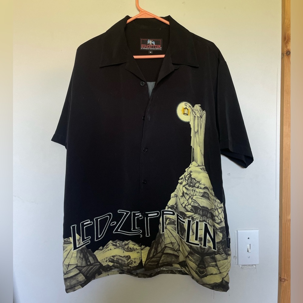 Vintage Led Zeppelin Button up shirt